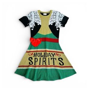 ★ Born Famous "Holiday Spirits" Sparkle Dress - Multicolored ★